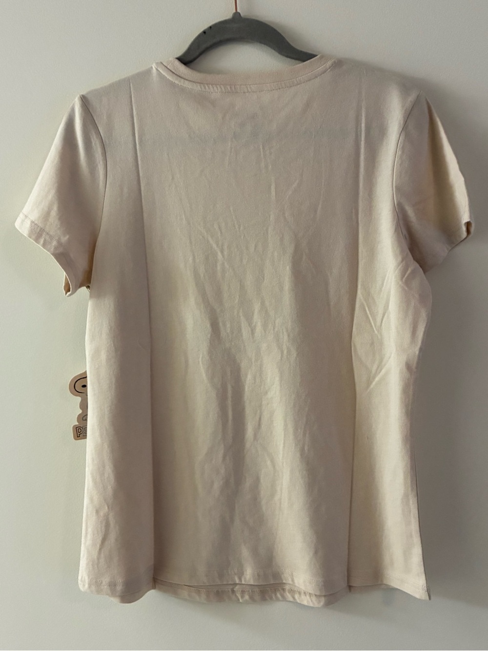 Peanuts “Mentally Still In Bed Cream colored T-shirt - Picture 4 of 4